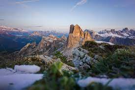 Dolomite Mountains from Alta Via 1